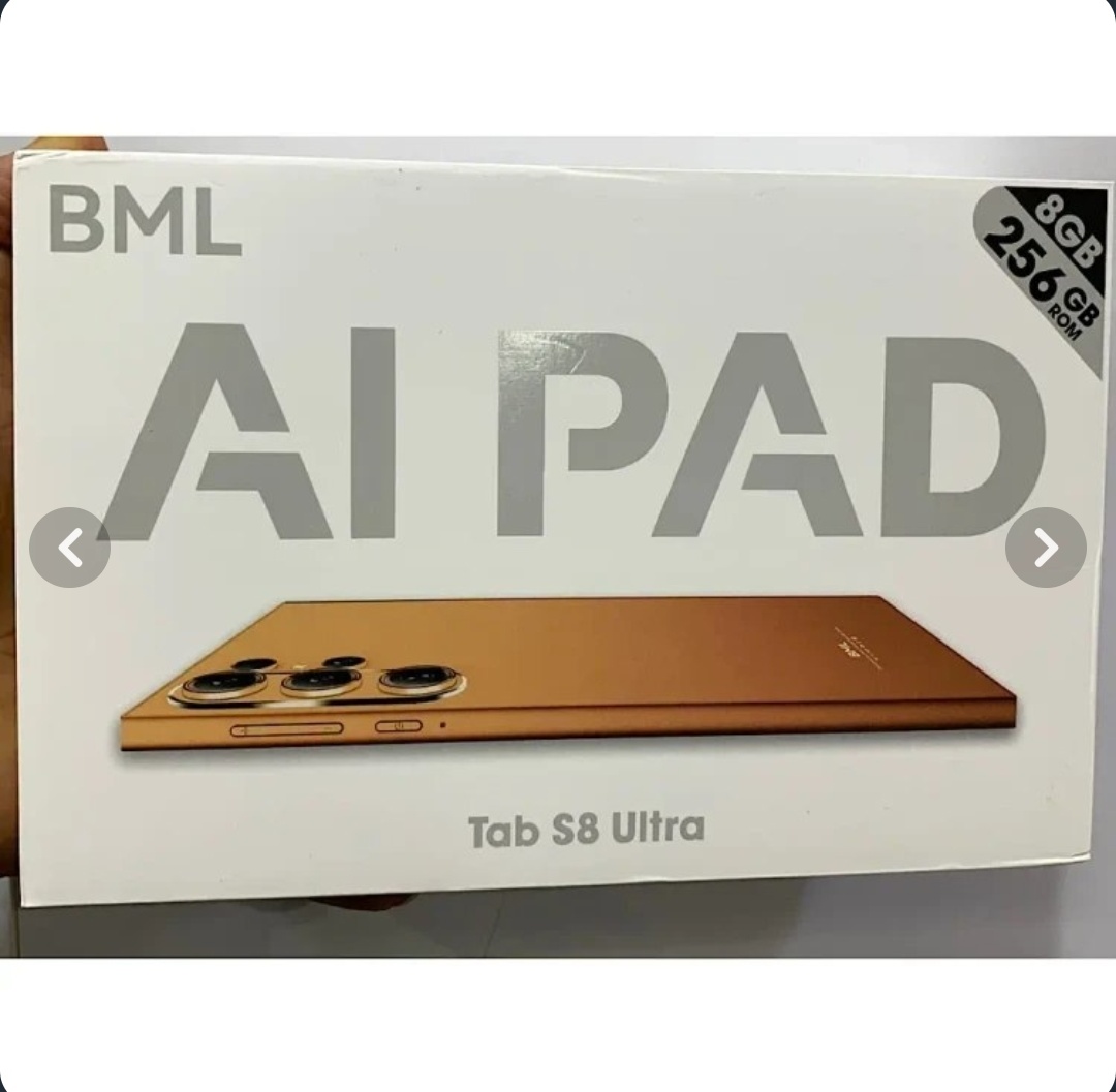 تبلت بی ام ال مدل  BML AI PAD S8 Ultra ظرفیت 32 گیگابایت با رم 3 گیگابایت 